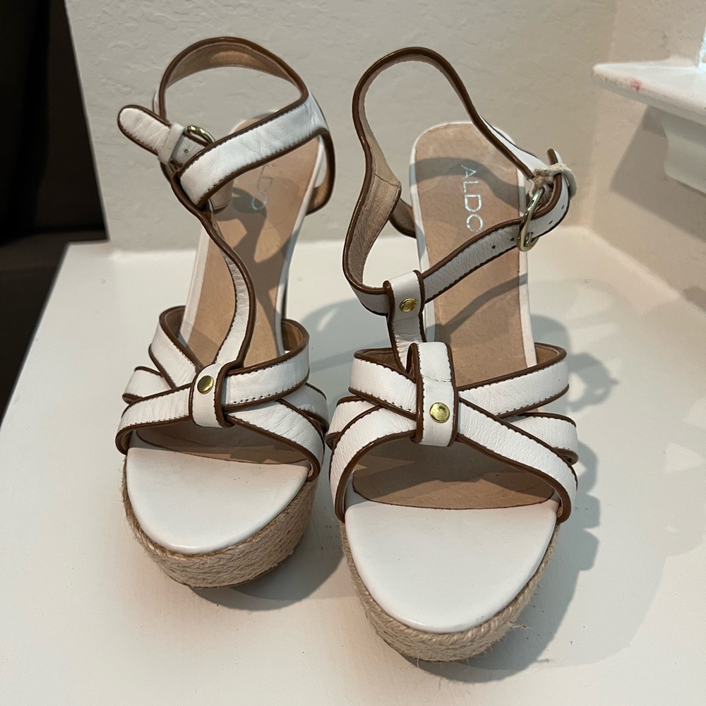 Aldo strap heels